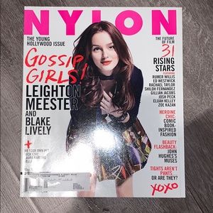 Leighton Meester Gossip Girl Nylon magazine May 08